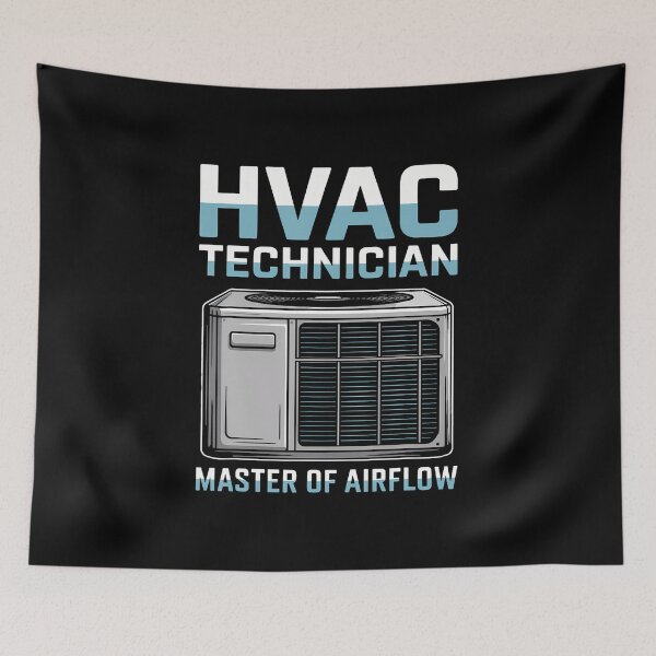 Item preview, Hvac Technician Airflow Men Funny Tech Repairman Specialists designed and sold by MarianMartha.