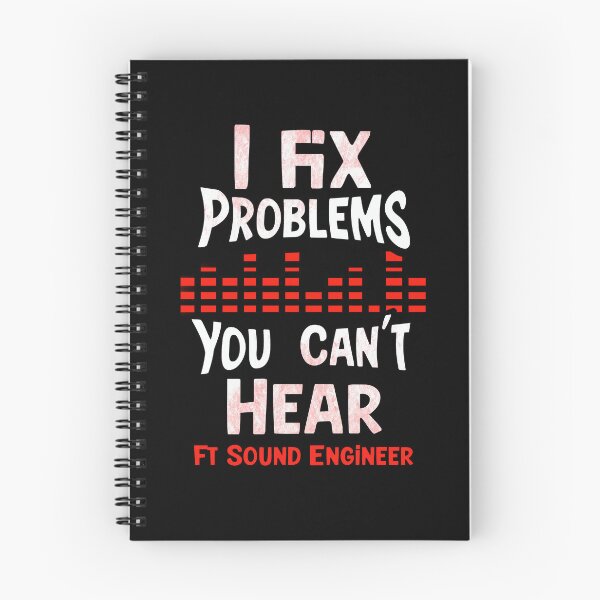 Item preview, I Fix Problems You Can’t Hear – Sound Engineer Humor Design designed and sold by Moonstruck by FyrraStudio.