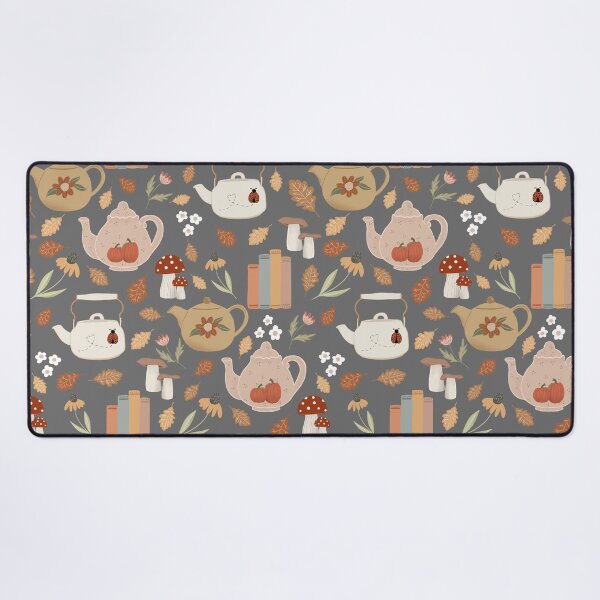 Item preview, Tea and Falling Leaves designed and sold by Willow & Grace Designs.