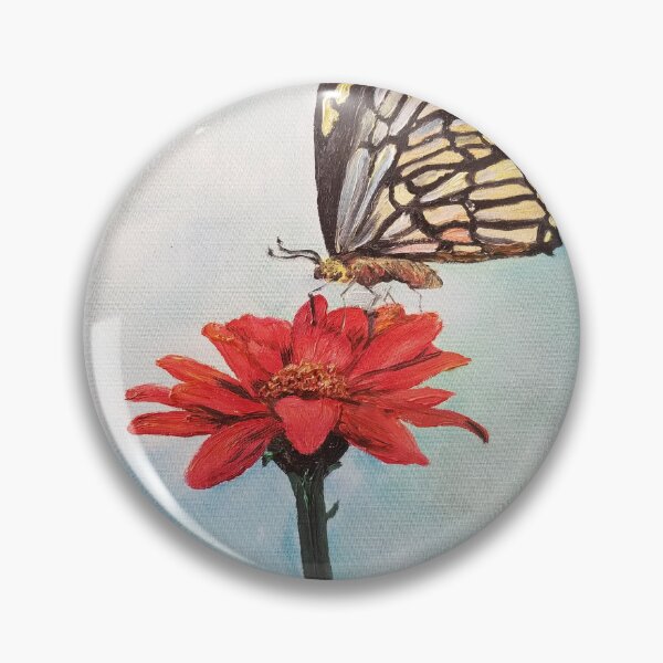 Item preview, Gerbera Daisy with Swallowtrail Butterfly designed and sold by rokinronda.