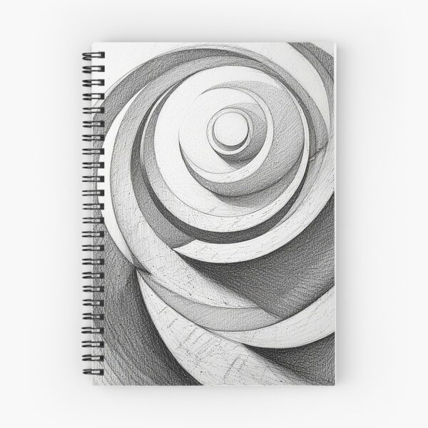 Item preview, spiral designed and sold by blackwhiteblue.
