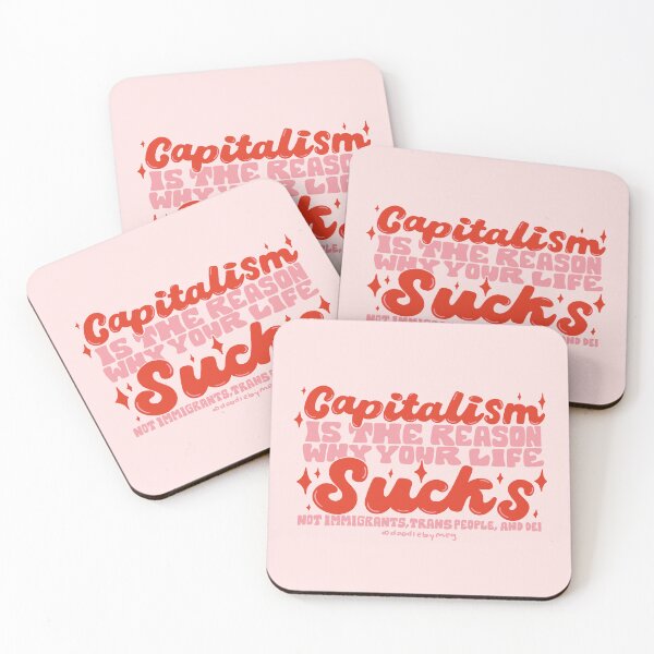 Item preview, Capitalism Sucks designed and sold by doodlebymeg.