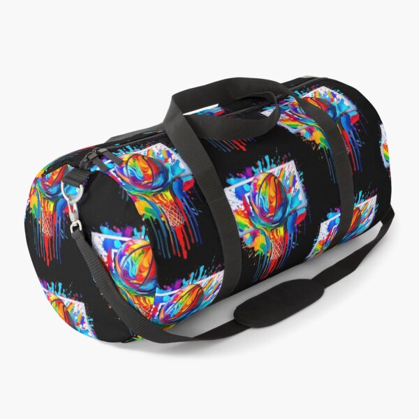 Item preview, Colorful Basketball Ball Tie Dye Splatter Slam Dunk Hoop Net designed and sold by MarianMartha.