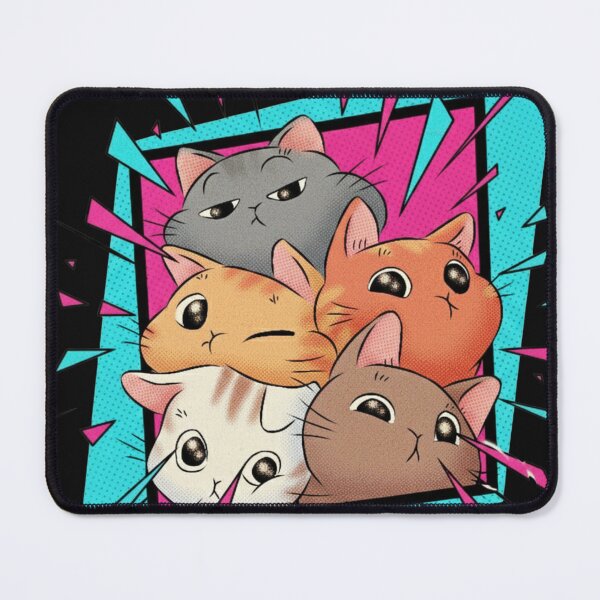 Item preview, Cats in Explosive Pop Panel designed and sold by Sauartsy.