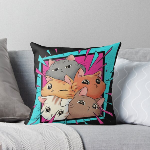 Item preview, Cats in Explosive Pop Panel designed and sold by Sauartsy.