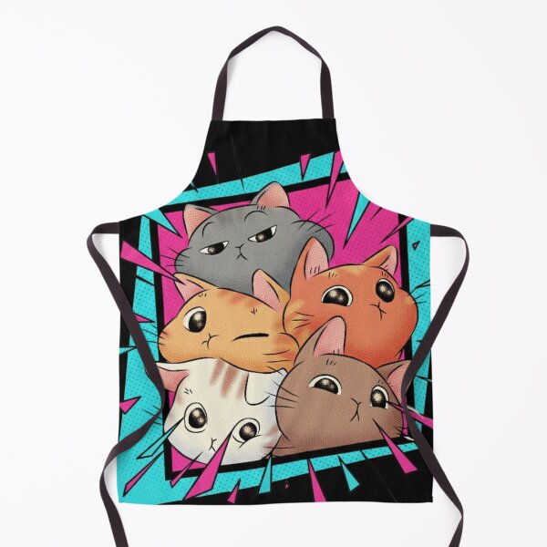 Item preview, Cats in Explosive Pop Panel designed and sold by Sauartsy.
