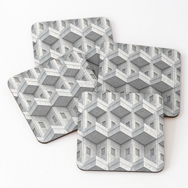 Item preview, Brutalist architecture pattern  designed and sold by Lucky 777.
