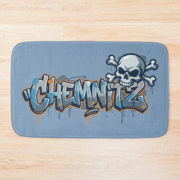Item preview, Favorite city Chemnitz Graffiti Skull Saxony designed and sold by drizzd.