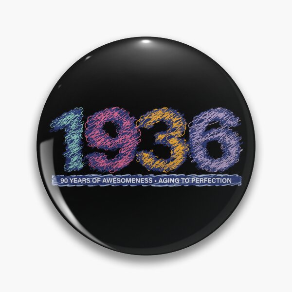 Item preview, 1936 - 90 Years of Awesomeness – Aging to Perfection designed and sold by PCStudio57.
