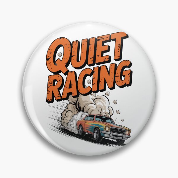 Artikelvorschau, Quiet Racing – Burnout eines Retro-Muscle-Cars entworfen und verkauft von SplashPixel.
