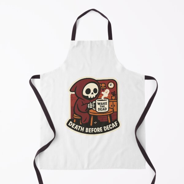 Item preview, Death Before Decaf! - Grim Reaper Coffee Addict designed and sold by Cheerioza.