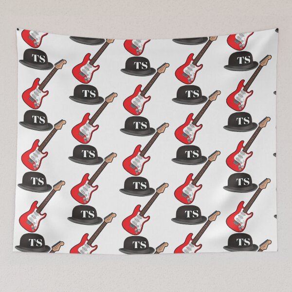 Item preview, Todd Snider Red Guitar And Hat designed and sold by eimy-riojas.