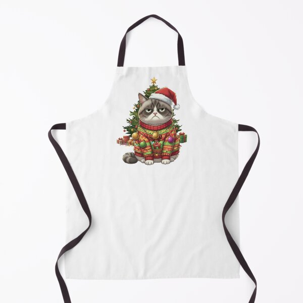 Item preview, Christmas, cat, grumpy designed and sold by Klamat1984.