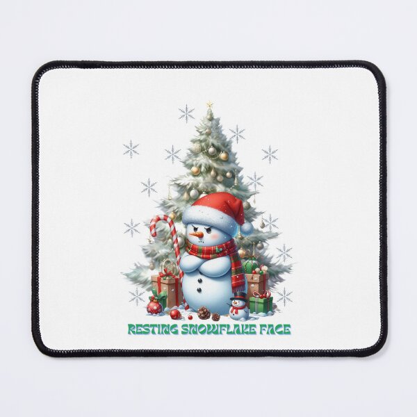 Item preview, Cute, Grumpy Snowman designed and sold by Chubbyunicorncreations.