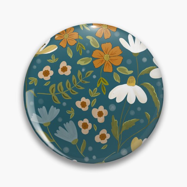 Item preview, Joyful Blooms Floral Pattern designed and sold by Willow & Grace Designs.