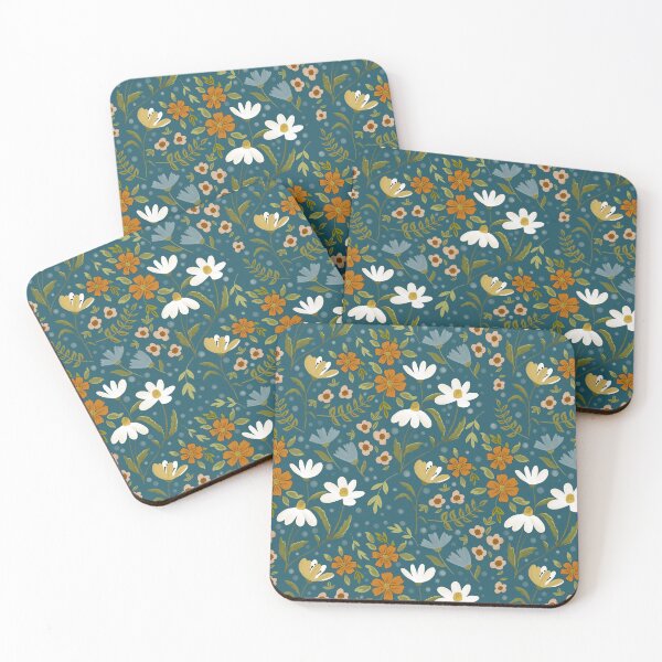 Item preview, Joyful Blooms Floral Pattern designed and sold by Willow & Grace Designs.