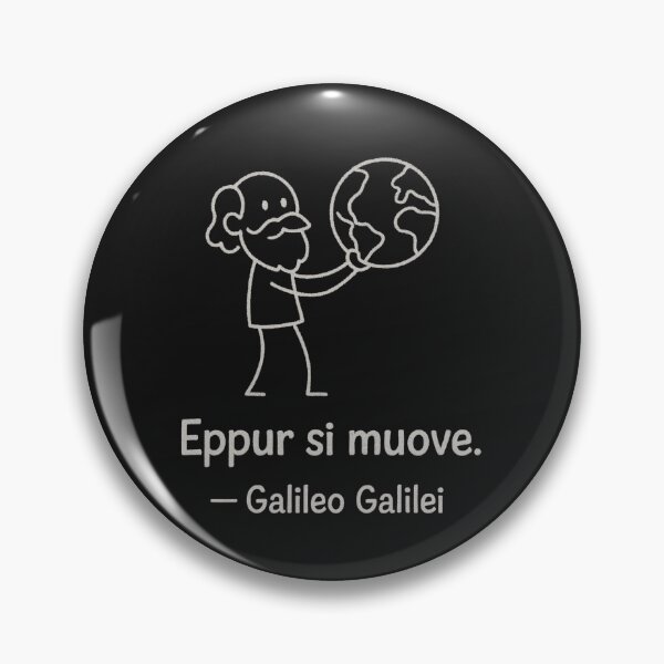 Item preview, Eppur Si Muove. Galileo Galilei Quote designed and sold by Anniko Art Studio.