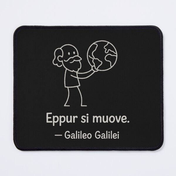 Item preview, Eppur Si Muove. Galileo Galilei Quote designed and sold by Anniko Art Studio.