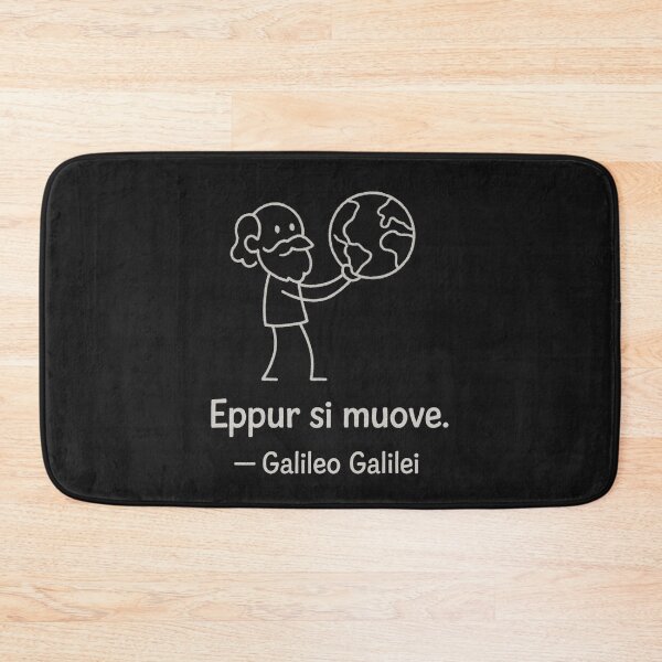 Item preview, Eppur Si Muove. Galileo Galilei Quote designed and sold by Anniko Art Studio.
