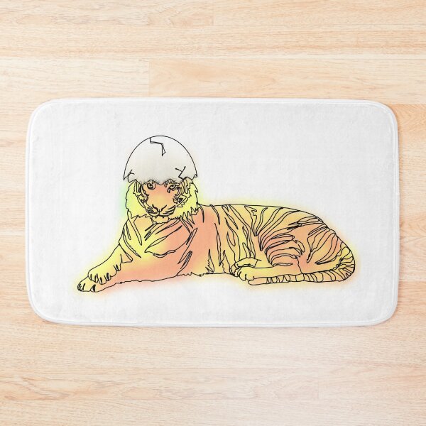 Item preview, Maple the Tiger in eggshell Hat – animalzinhats designed and sold by Ashley’sAnimalz.