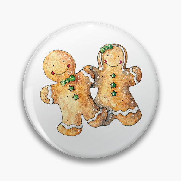 Item preview, Boy and Girl Gingerbread designed and sold by VicEllisArt.