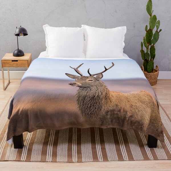 Item preview, Red Deer on the Moor designed and sold by Karen Dore Art & Photography.