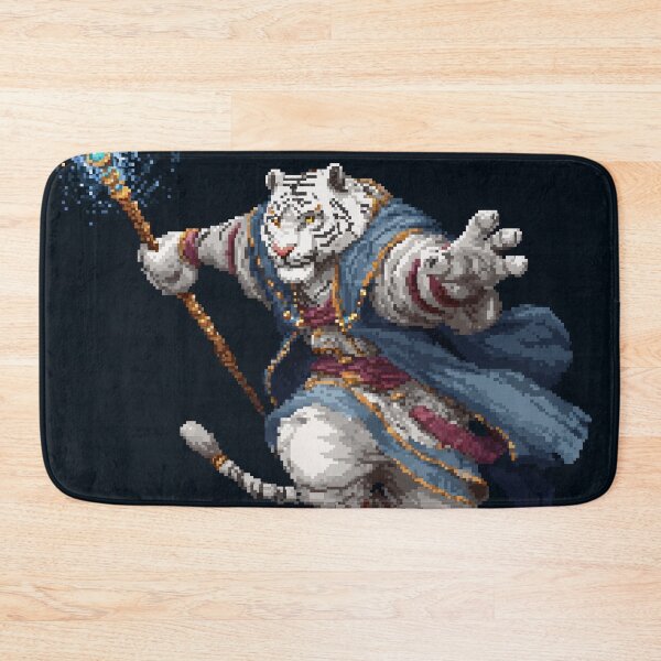 Item preview, White Tiger Wizard designed and sold by Kaos-Bit.