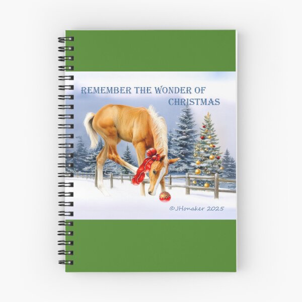 Item preview, Palomino Horse Colt Christmas Wonder designed and sold by JHonaker.