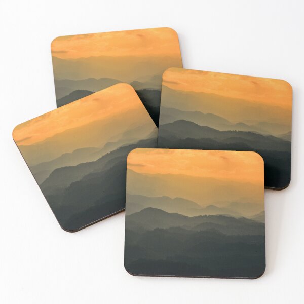 Item preview, sunset on the mountains designed and sold by KAY Artists.