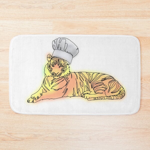 Item preview, Maple the Tiger in chef Hat – animalzinhats designed and sold by Ashley’sAnimalz.