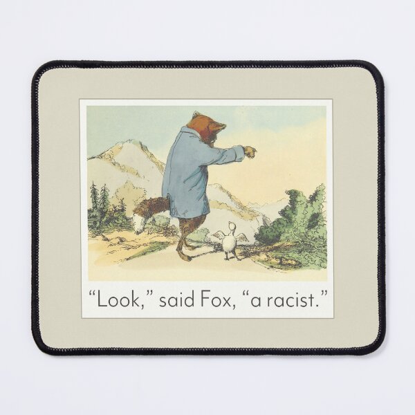 Item preview, Fox and Chicken - Racism (b) designed and sold by helengarvey.