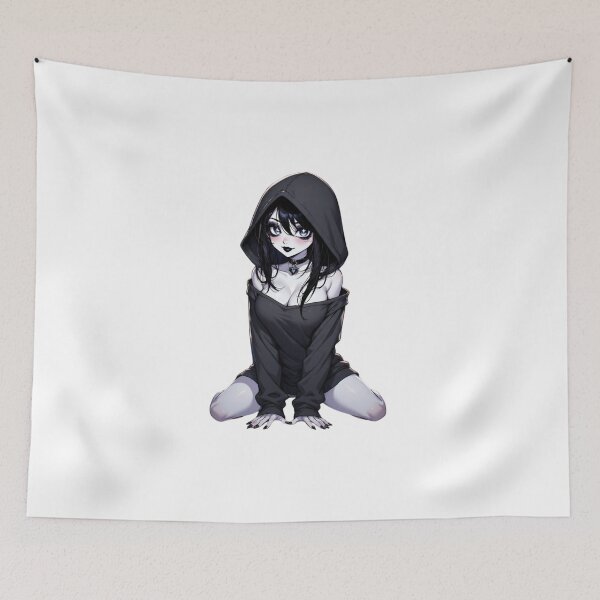 Item preview, Cute Kawaii Gothic Girl designed and sold by VDDDesign.