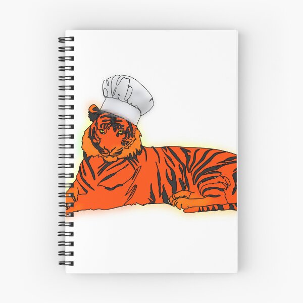 Item preview, Maple the Tiger bold in chef Hat – animalzinhats designed and sold by Ashley’sAnimalz.