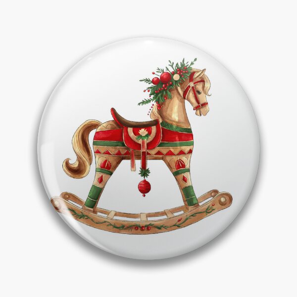 Item preview, Christmas wooden horse designed and sold by blueart126.