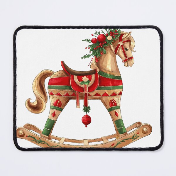 Item preview, Christmas wooden horse designed and sold by blueart126.