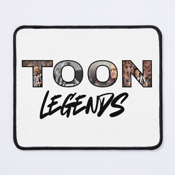 Item preview, Toon Legends Fan Art – Inspired by Alan Shearer, Jackie Milburn, Sir Bobby Robson & Kevin Keegan designed and sold by Pokah79.