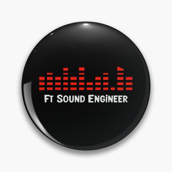 Item preview, Minimal Red Equalizer – Sound/ Audio Engineer designed and sold by Moonstruck by FyrraStudio.