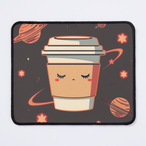 Item preview, Cosmic Coffee Club – Cute Space Coffee Design designed and sold by SmartNeoZenUIXR.