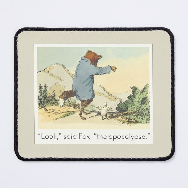 Item preview, Fox and Chicken - Apocalypse (b) designed and sold by helengarvey.