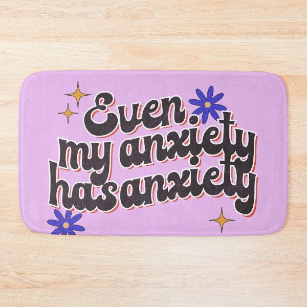 Item preview, Even my Anxiety has Anxiety designed and sold by sharksmagoo.