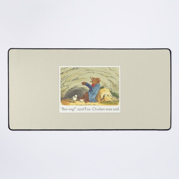 Item preview, Fox and Chicken - Boring (b) designed and sold by helengarvey.