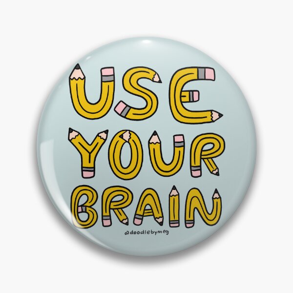 Item preview, Use Your Brain designed and sold by doodlebymeg.