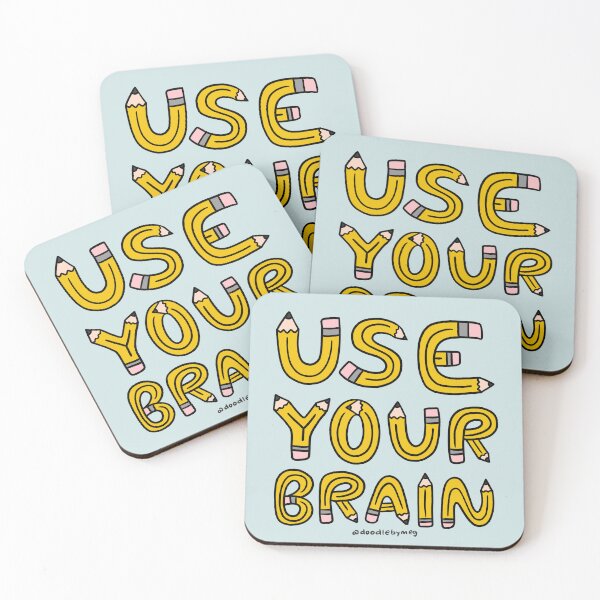 Item preview, Use Your Brain designed and sold by doodlebymeg.