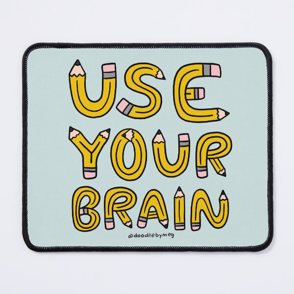 Item preview, Use Your Brain designed and sold by doodlebymeg.