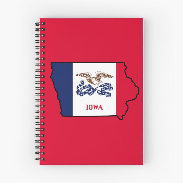 Item preview, State Flag Map of IOWA designed and sold by HFYD.