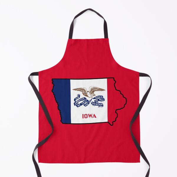 Item preview, State Flag Map of IOWA designed and sold by HFYD.