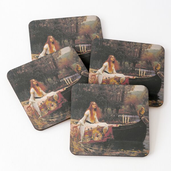 Item preview, "Lady of Shalott" by John Waterhouse 1800"s Beautiful Vintage Art designed and sold by Cturan.