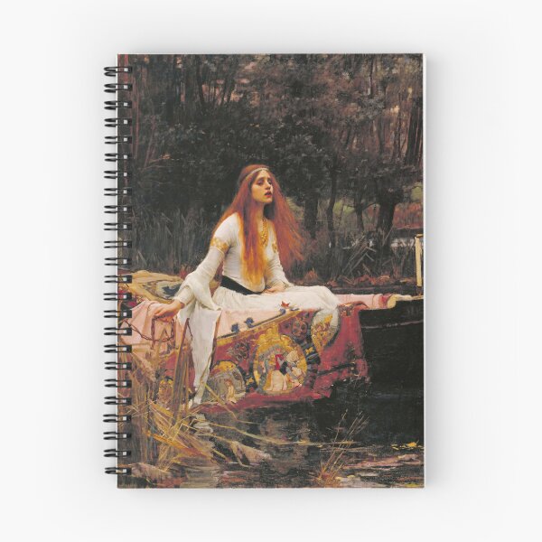 Item preview, "Lady of Shalott" by John Waterhouse 1800"s Beautiful Vintage Art designed and sold by Cturan.
