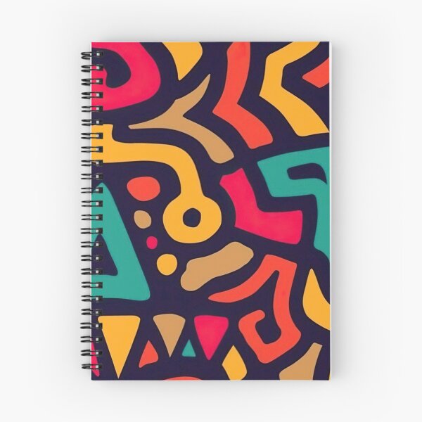 Item preview, Vibrant Lines Pattern  designed and sold by GraphicMondaze.
