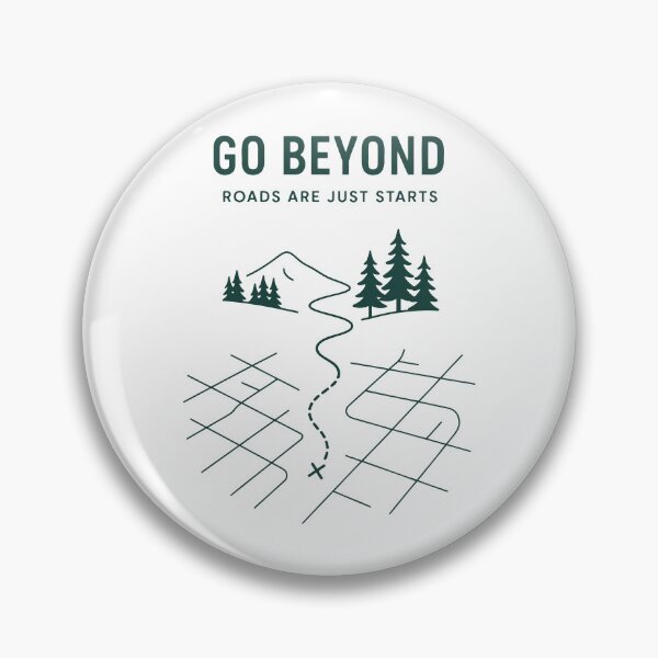 Item preview, Go Beyond Adventure Map designed and sold by SnappyPNG.